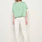 As By Df - Satin Boat Neck Top
