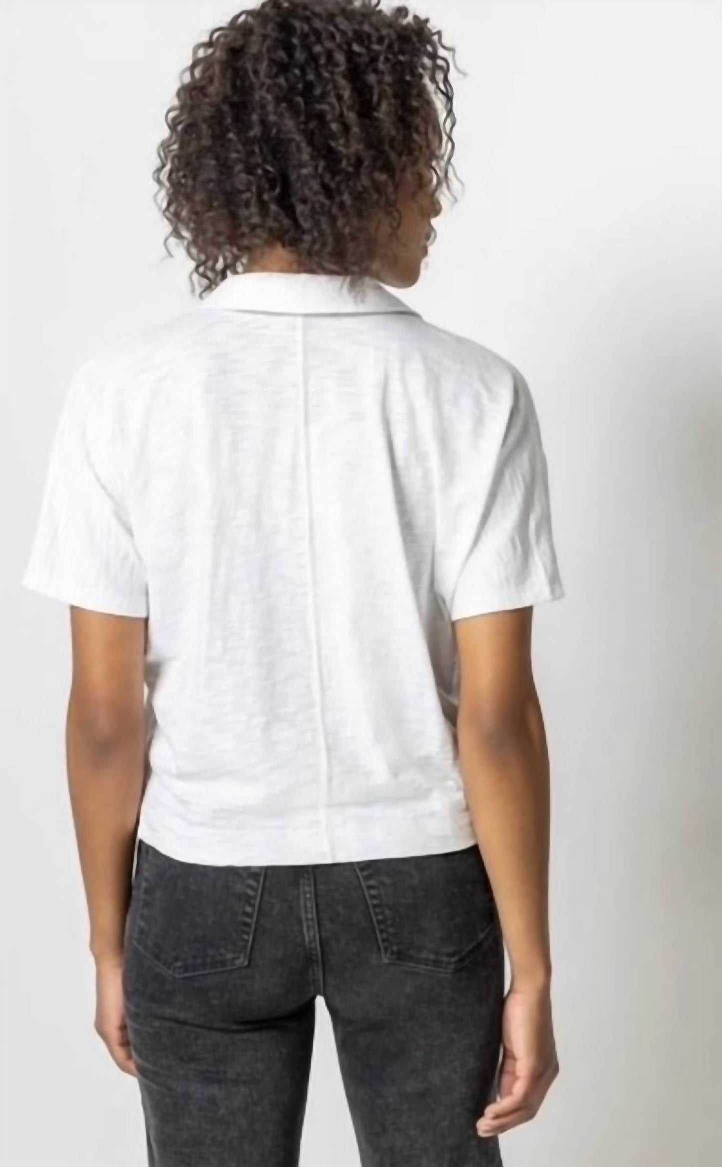 Lilla P - Short Sleeve Dolman Polo Shirt
