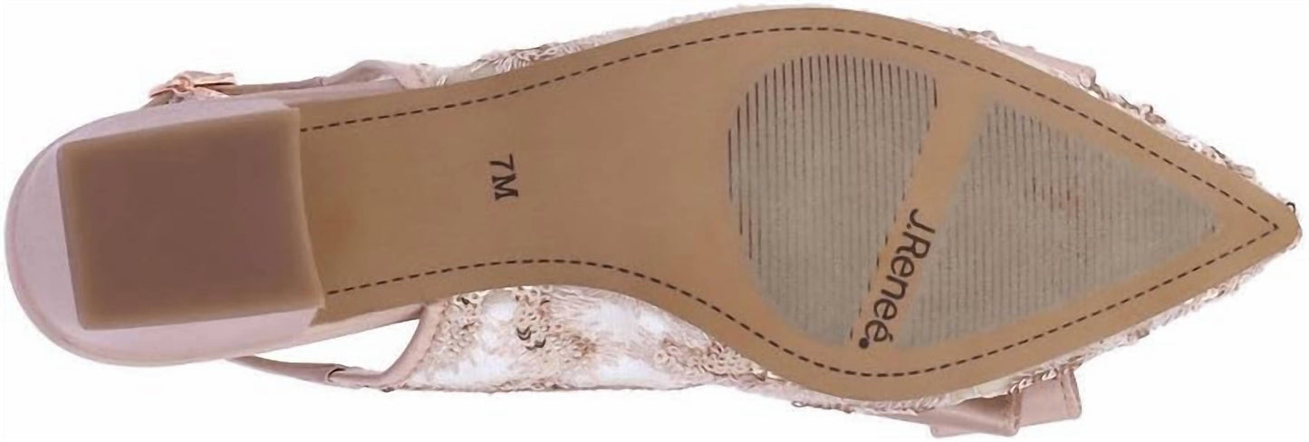 J. Renee - Women's Triata Mesh Pumps