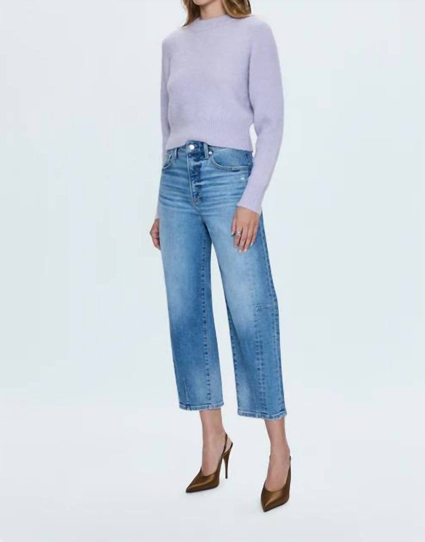 Pistola - Eli High Rise Barrel Jean