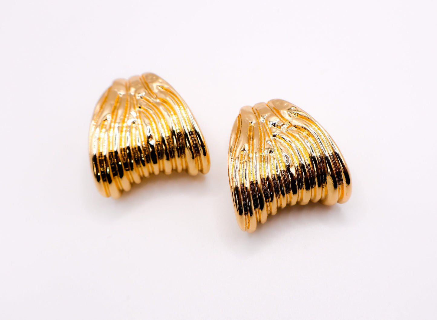 Golden Halo Earrings – Luxury Gold Statement Earrings