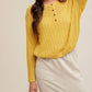 Hem & Thread - Front Button Pullover