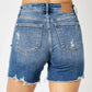 Judy Blue - Mid rise Hi-Lo Shorts