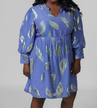 Emily Lovelock - Noureen V-neck Mini Dress