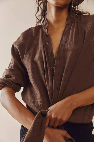 Free People - Summer Daydream Button Down Shirt