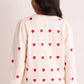&Merci - Heart Knit Sweater
