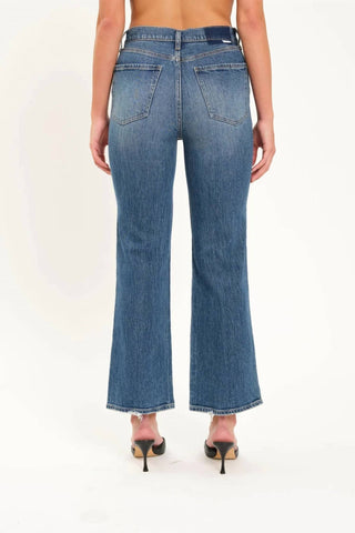 Daze - Soho High Rise Ankle Flare Denim Jeams