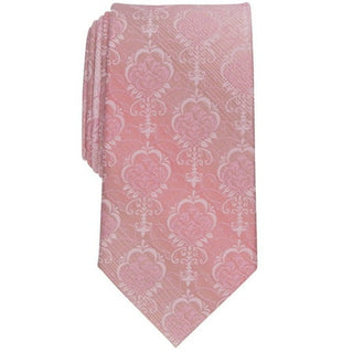 Tayion Collection Men's Drifton Ornamental Tie - Orange