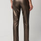 Joseph Ribkoff - Metallic Faux Leather Slim Fit Pull-On Pants