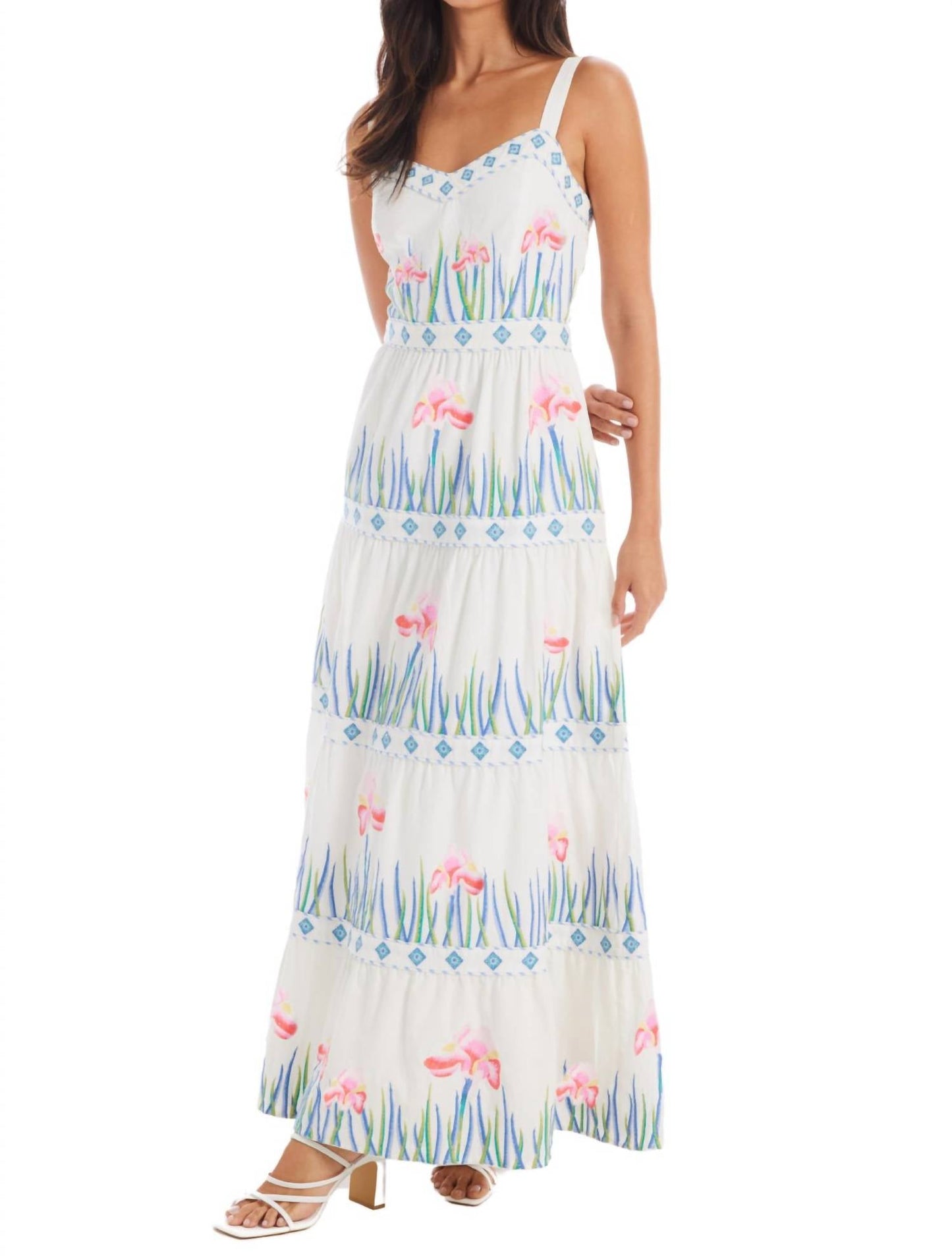 Allison New York - Embroidered Lila Dress