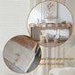 Modern Rustic Console Table - 71" Entryway Table with Sculpted Block Design