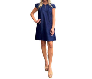 Fitzroy & Willa - Silk Shift Dress