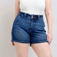 Judy Blue - Double Button Waistband Shorts