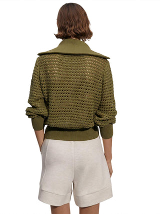 Varley - Eloise Zip Through Knit Jacket
