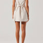 Astr - Oatmeal Azria Mini Dress