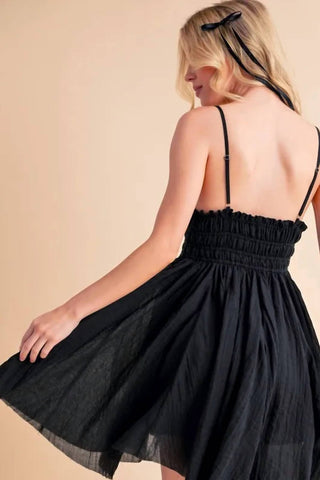 Trendsi - Aemi+Co Lace Detail Mini Cami Dress