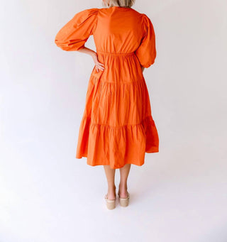 Aureum - Marcy Tiered Midi Dress