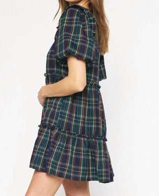 Entro - Jinny Plaid Dress