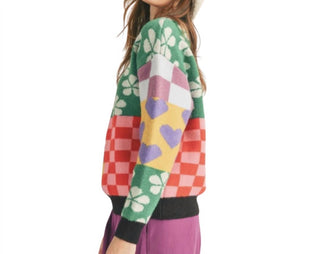 &Merci - Patch Pattern Sweater