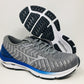 Mizuno Men's Wave Rider 24 Waveknit Running Shoe Frost Grey/White Size 7.5 D(M) Us