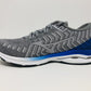 Mizuno Men's Wave Rider 24 Waveknit Running Shoe Frost Grey/White Size 7.5 D(M) Us