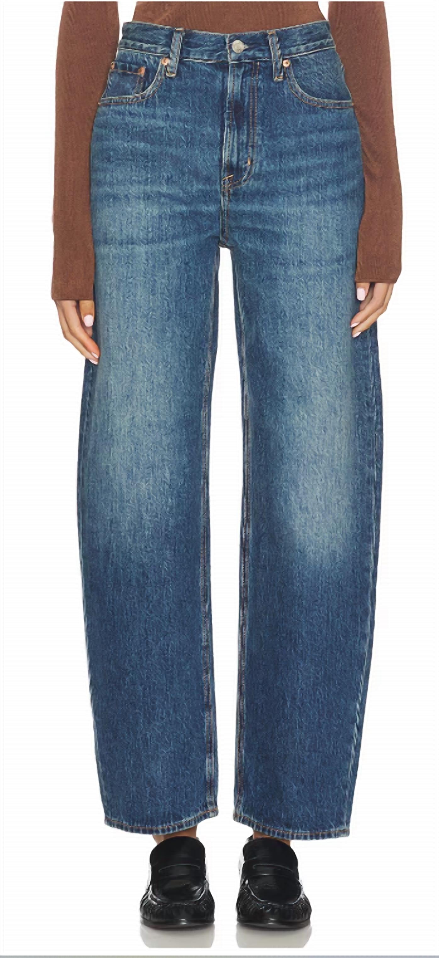Pistola - Wes High Rise Barrel Jeans