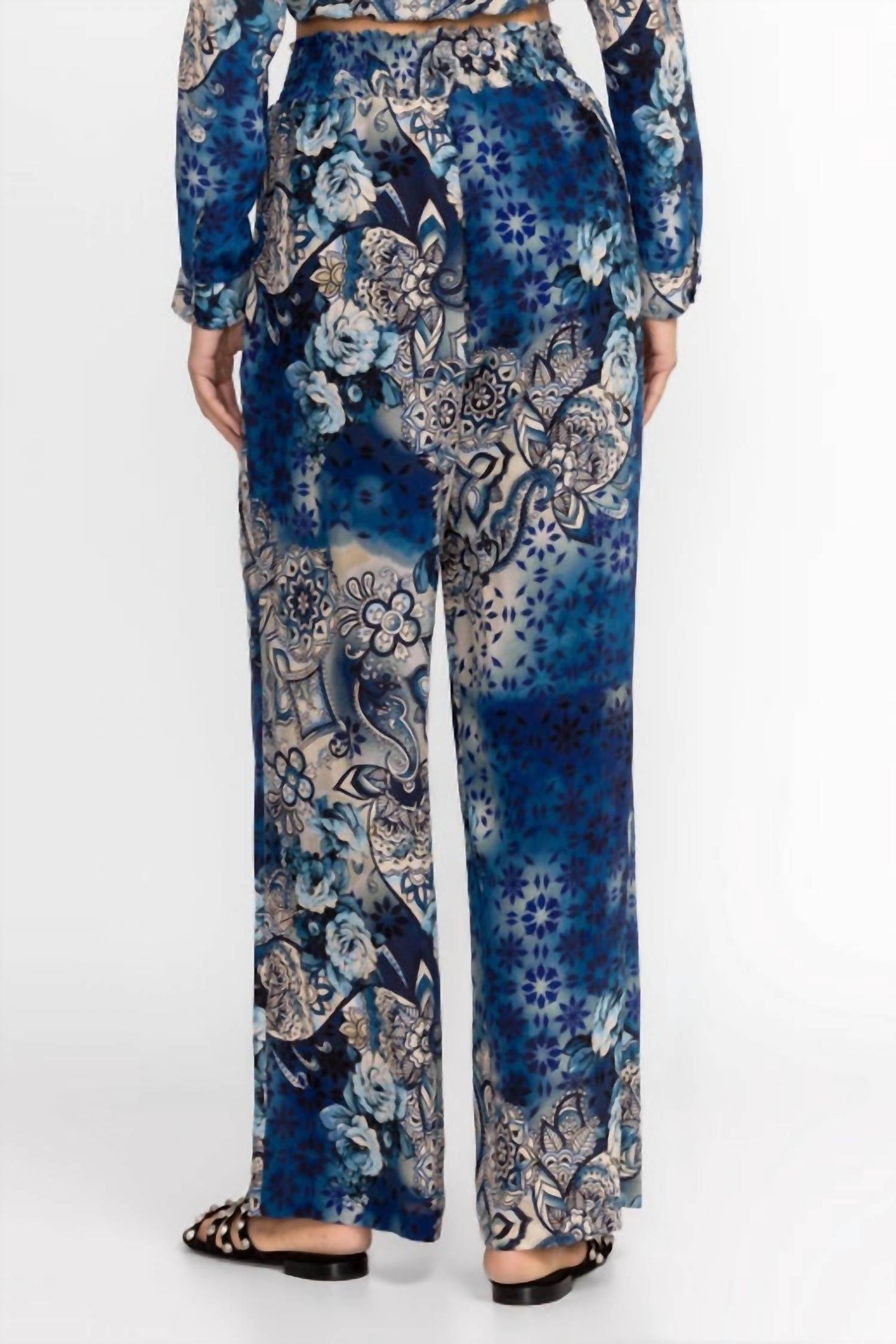 Johnny Was - SMOCKED WAIST PANT