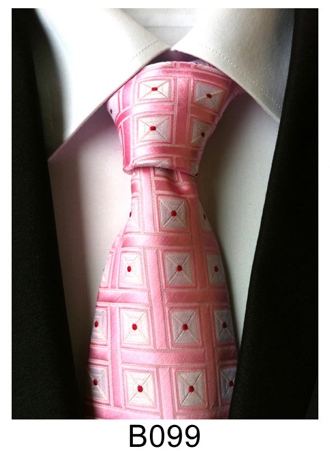 Men’s Neckties – Formal Classic Patterned Tie (50 Style Options, B Series)