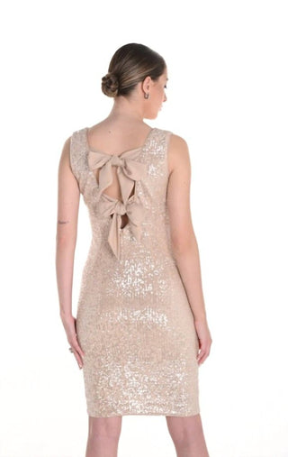 Frank Lyman - Champagne Sparkle Dress