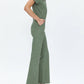 Pistola - Martina Short Sleeve Flare Jumpsuit