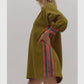 Entro - Sporty Side Stripe Pullover Mini Dress