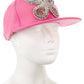 Area - Women's Crystal Buterfly Fitted Cap