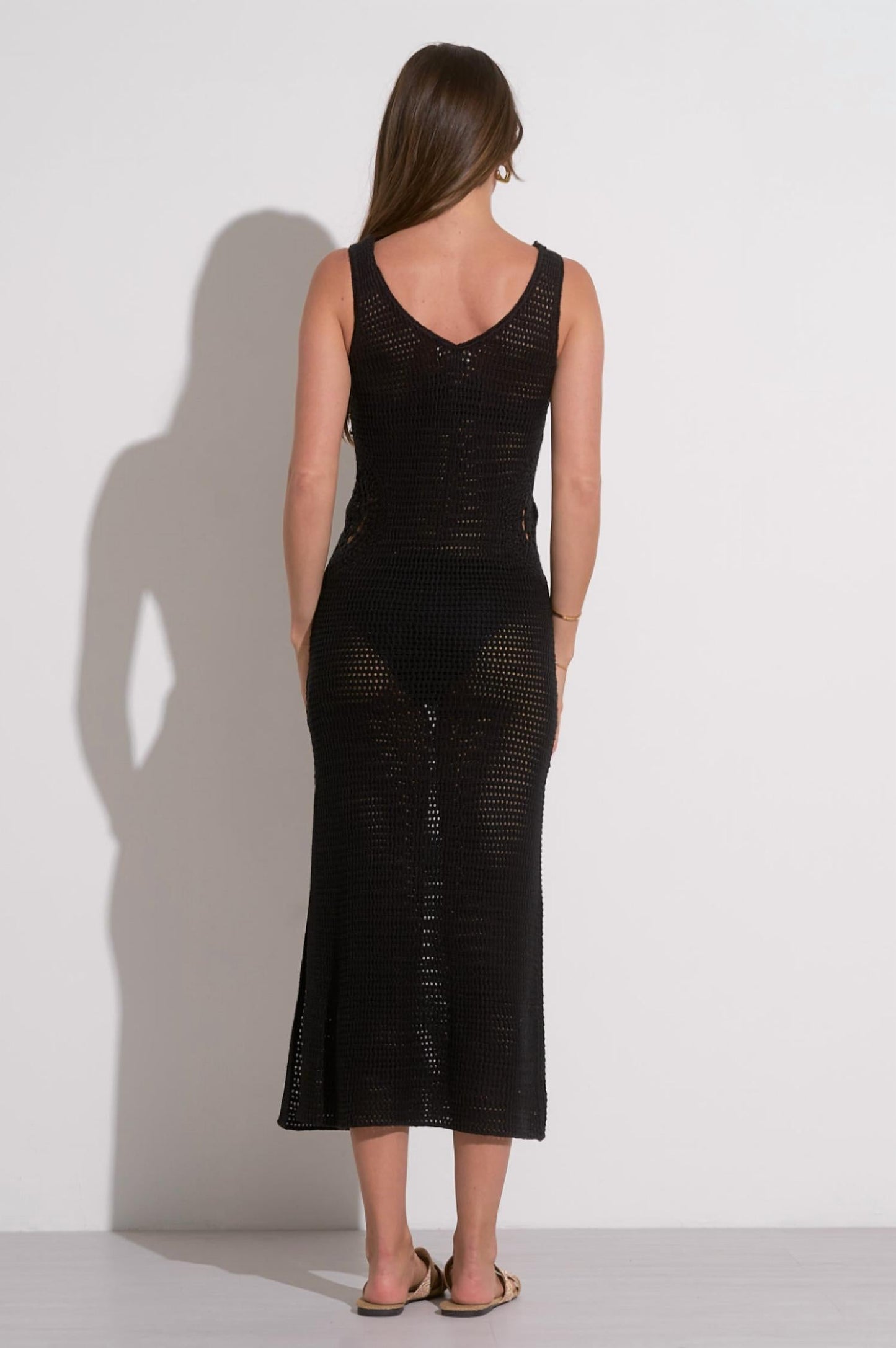 Elan - Crochet Coverup Dress