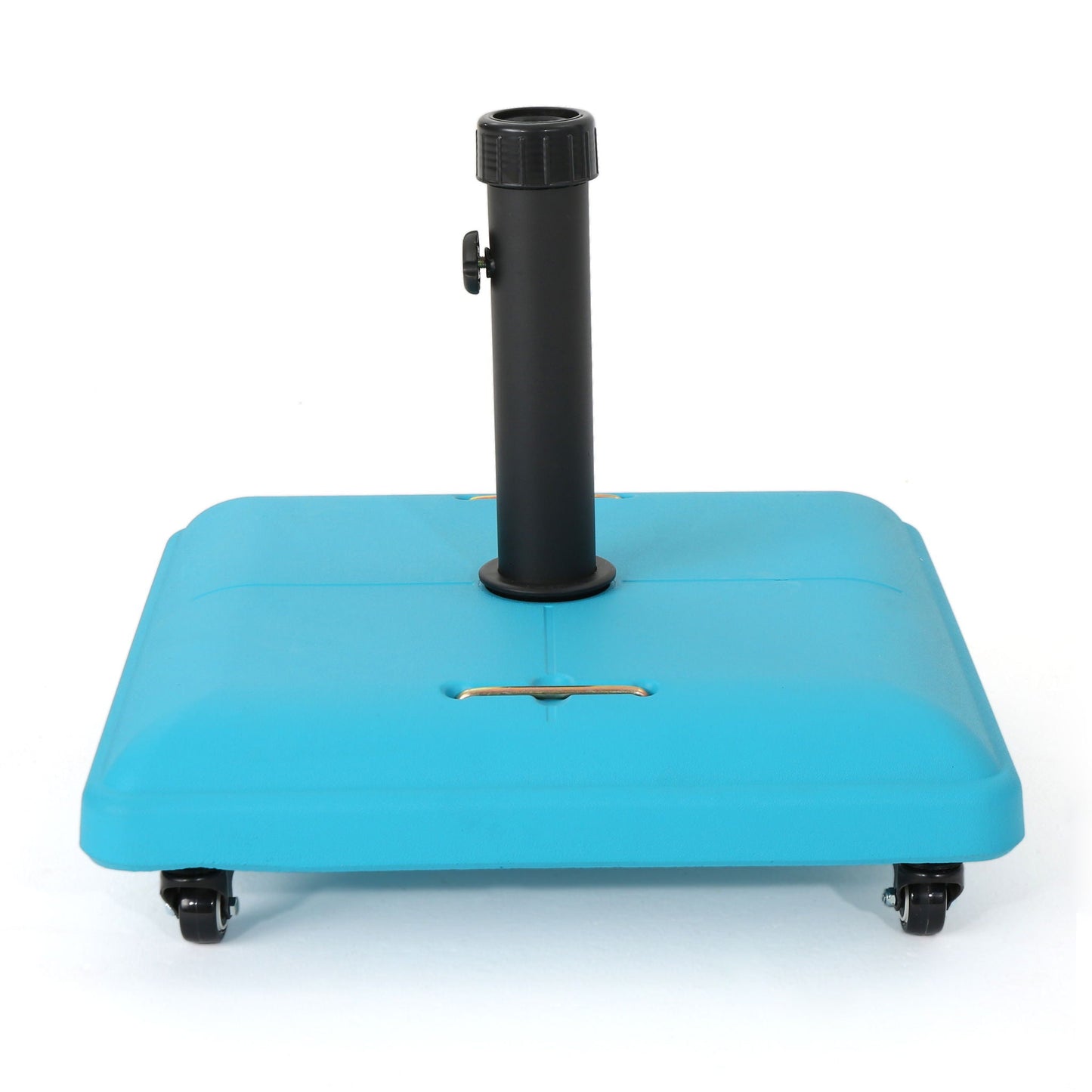 Wheelie Stylish Square Umbrella Base with Stainless Steel Handle