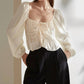 Something Navy - Cinched Front Blouse