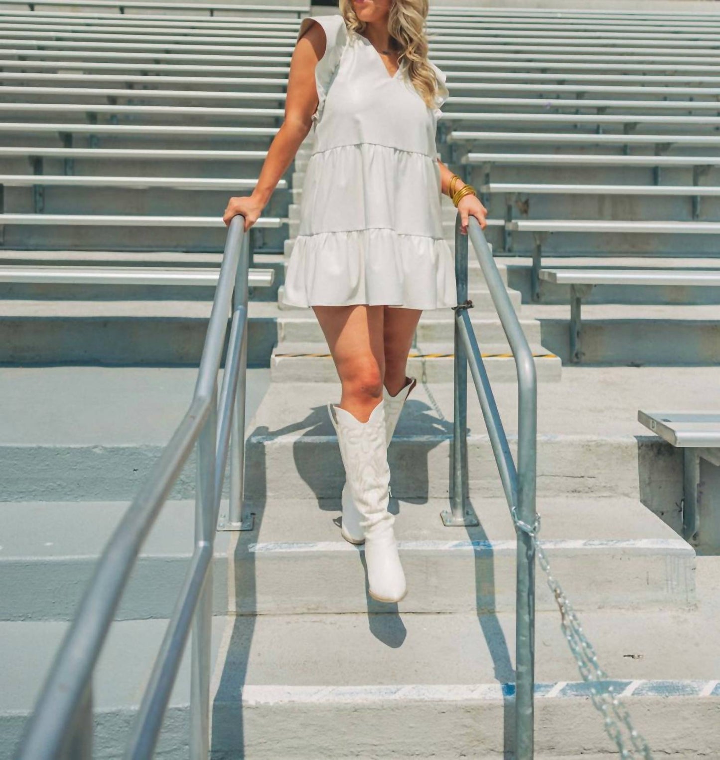 Buddylove - Ruffle Sleeve Mini Dress
