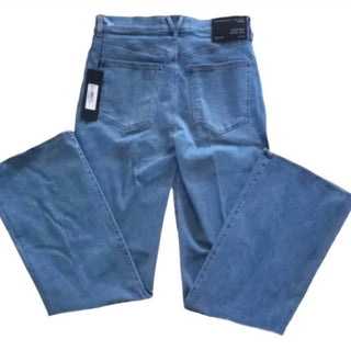 Veronica Beard - Crosbie Wide Leg Jean With Patch Pockets