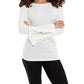French Kyss - Leah Tie Long Sleeve Top