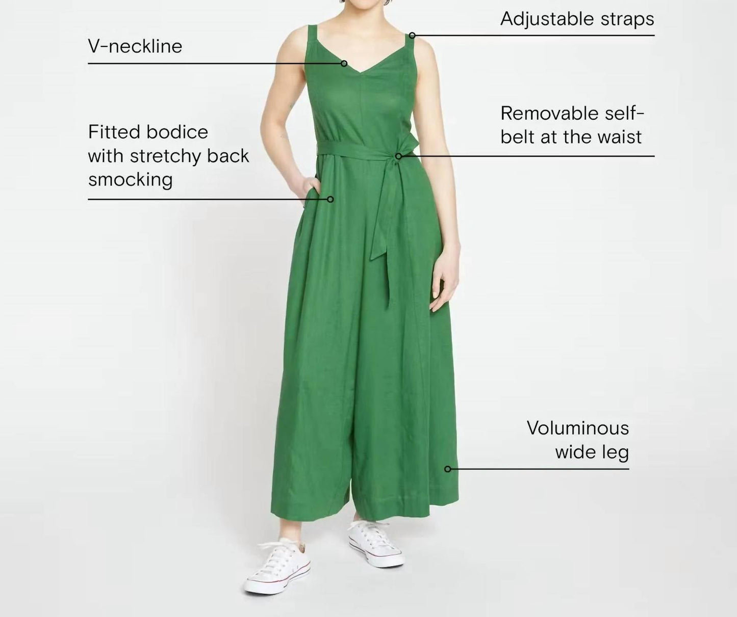 Universal Standard - Promenade Linen Jumpsuit