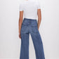 Good American - Good Waist Cropped Palazzo Jeans