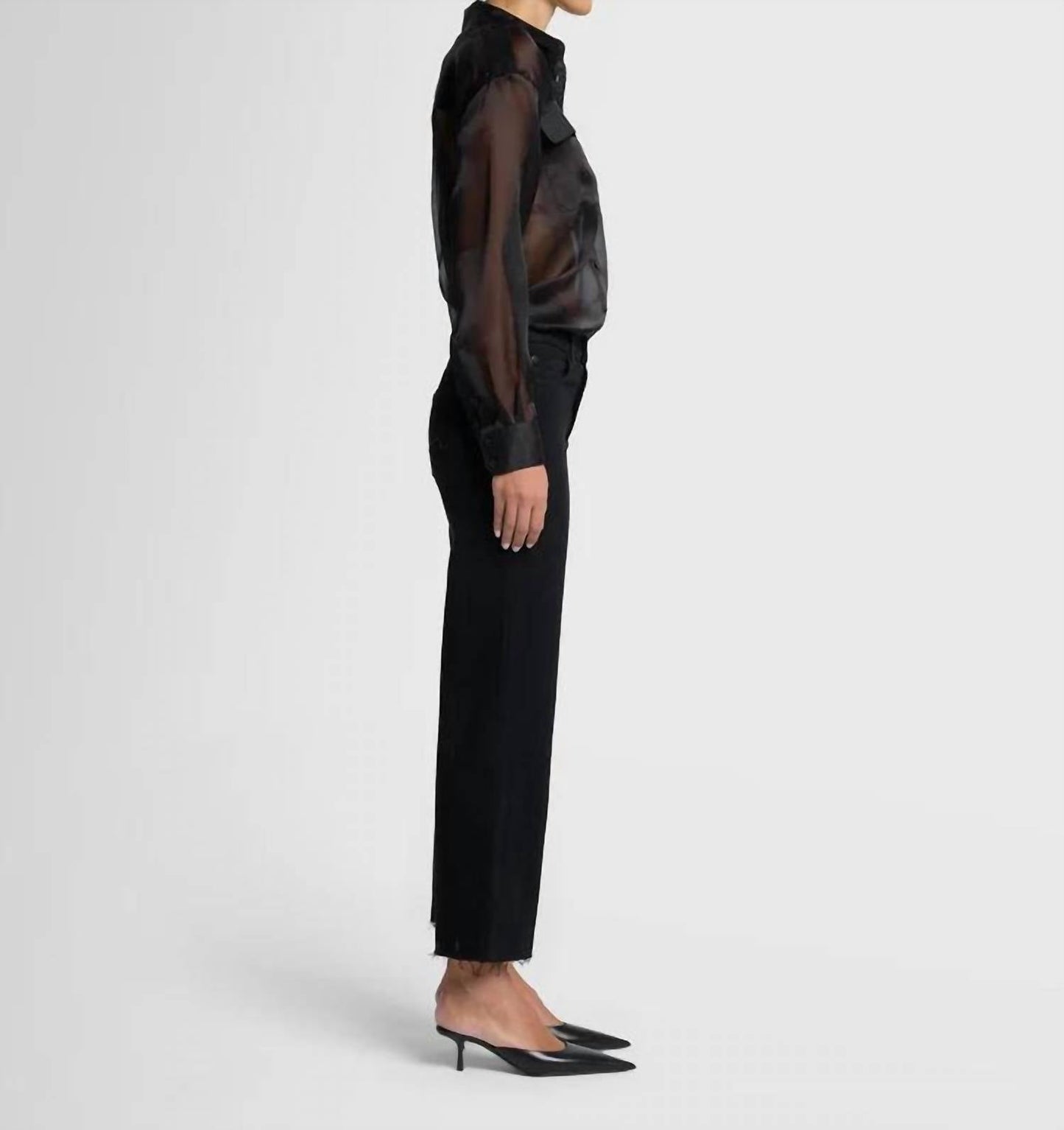 7 For All Mankind - Cropped Alexa Jeans