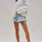 Free People - Arya Textured Knit Hoodie