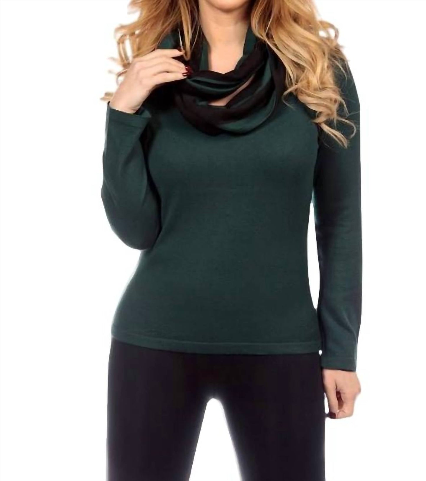 Angel - Striped Infinity Scarf