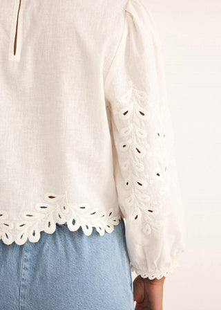 Z Supply - Ambroise Eyelet Top