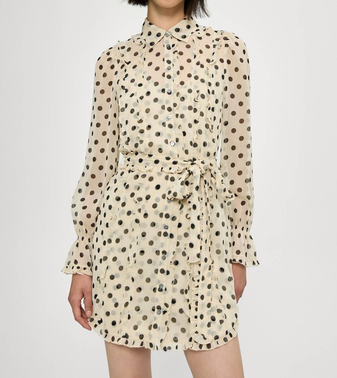 Cinq A Sept - Polka Dot Estelle Dress
