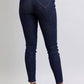 Judy Blue - High Waist Heart Shaped Back Pockets Skinny Denim Jeans