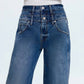 Pistola - Caleb High Rise Stacked Waist Jeans