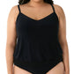 Magicsuit - Plus Size Justina Blouson Tankini Top