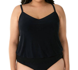 Magicsuit - Plus Size Justina Blouson Tankini Top
