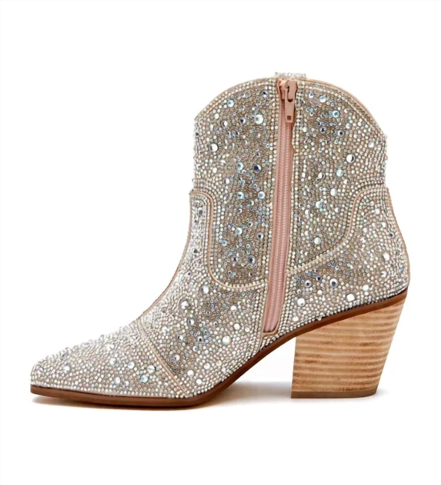 Matisse - Women's Harlow Rhinestone Western Ankle Boot
